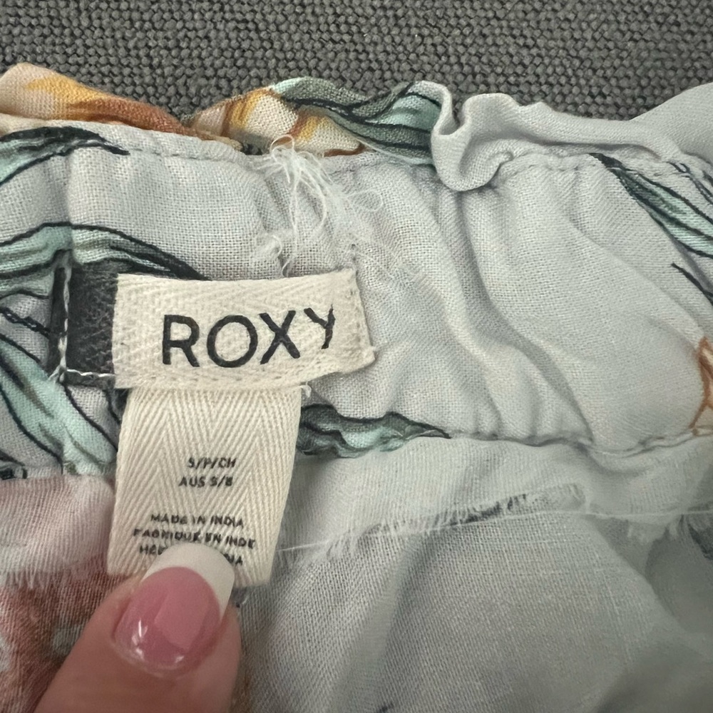 Roxy Floral  Boardshorts - Cool Blue Island Time - size Small - Picture 6 of 8